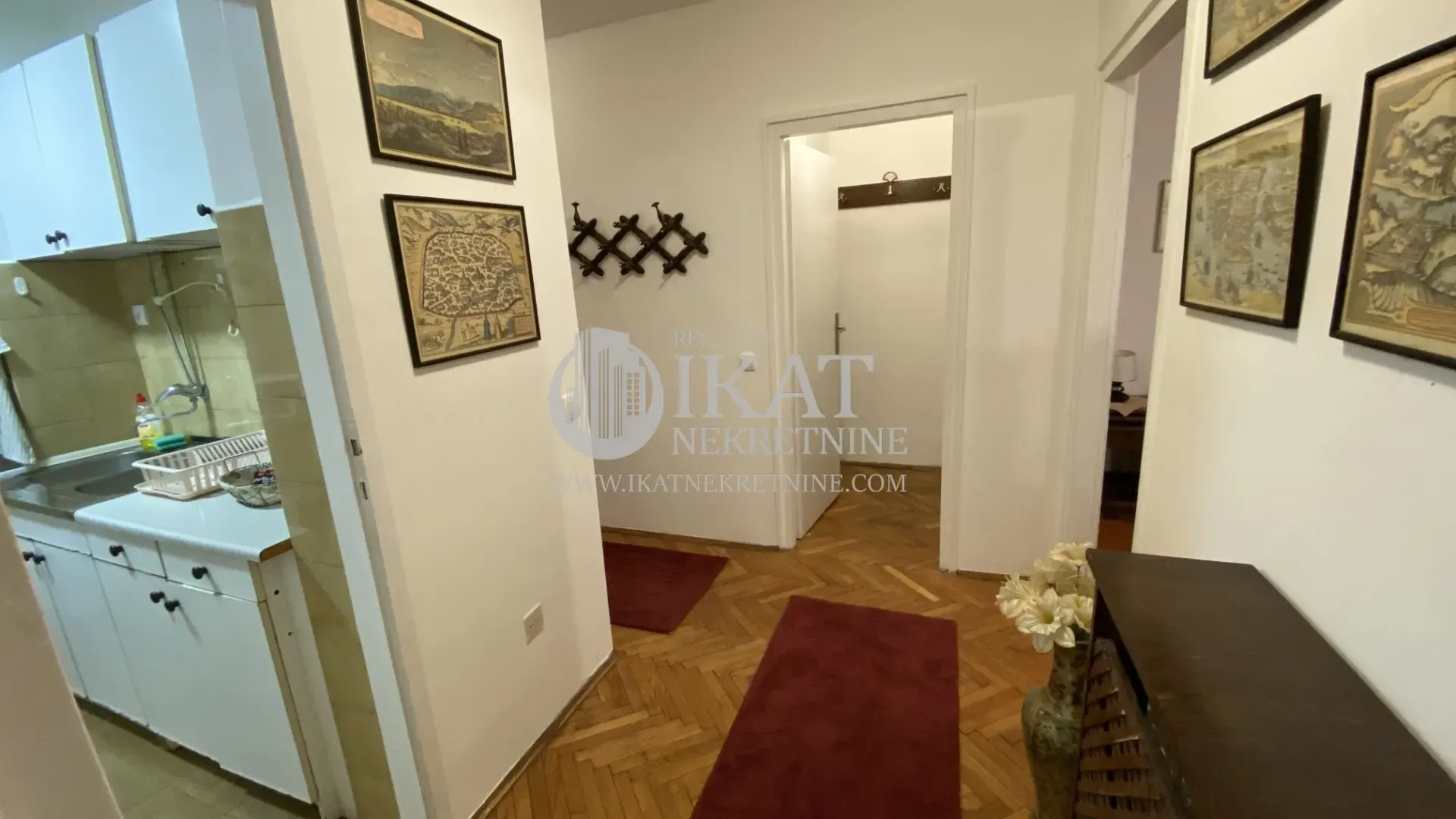 Izdavanje, dvosoban stan, 60m², Stari Grad, Beograd