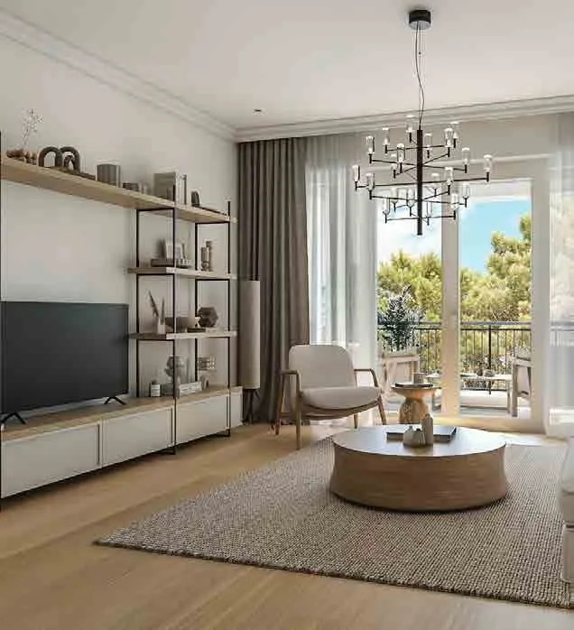 Prodaja, jednosoban stan, 65m², Luštica Bay, Tivat