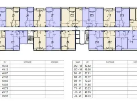 Sale, one bedroom apartment, 49m², Central Point, Podgorica - image 9