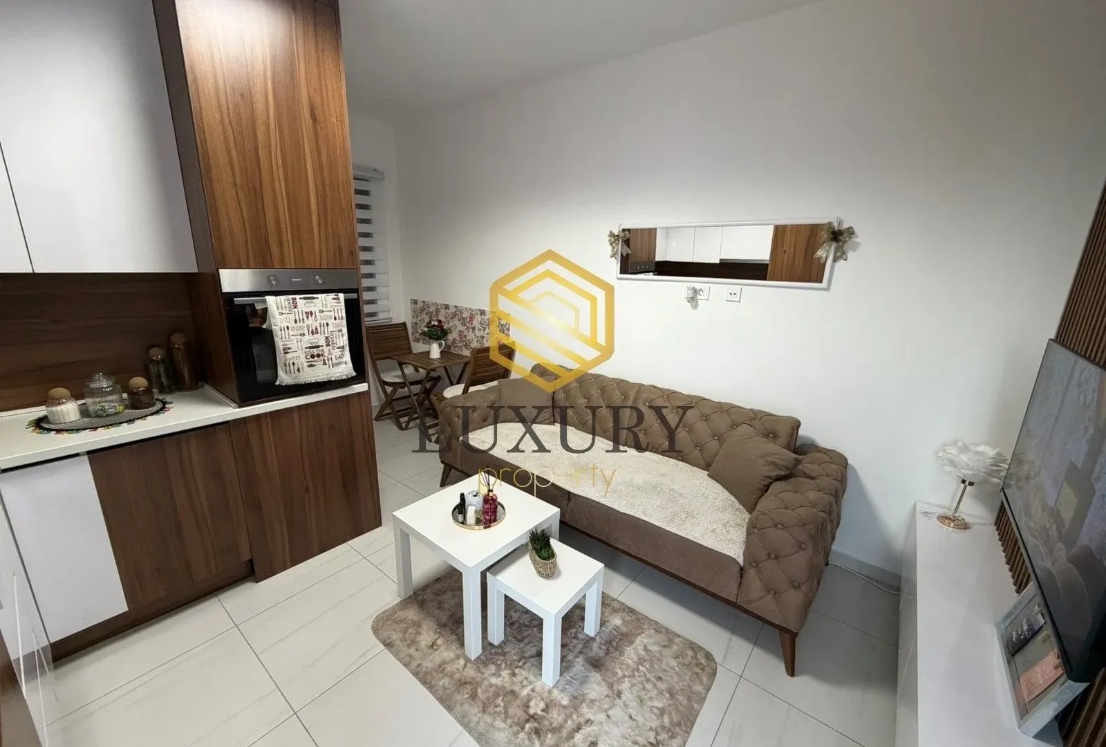 Izdavanje, jednosoban stan, 37m², Murtovina, Podgorica