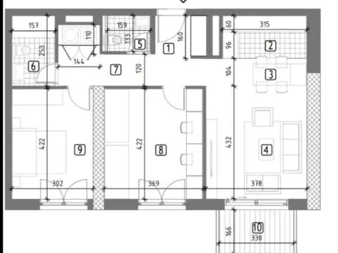 Prodaja, trosoban stan, 76m², Medijana, Niš - image 4