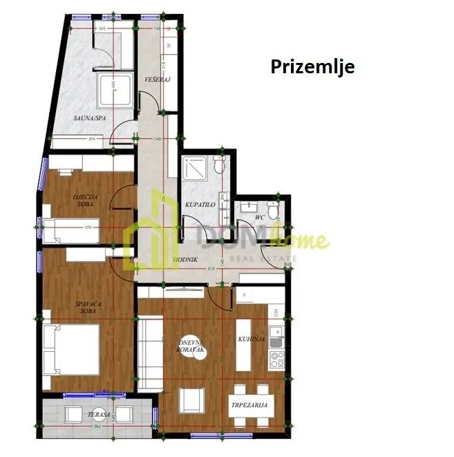Prodaja, trosoban stan, 109m², Gorica C, Podgorica