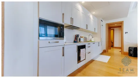 Moderna bijela kuhinja sa ugrađenim kućnim aparatima. - image 6