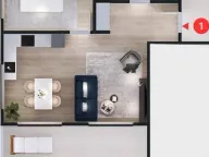 Sale, one bedroom apartment, 73m², Gradiošnica, Tivat - image 10