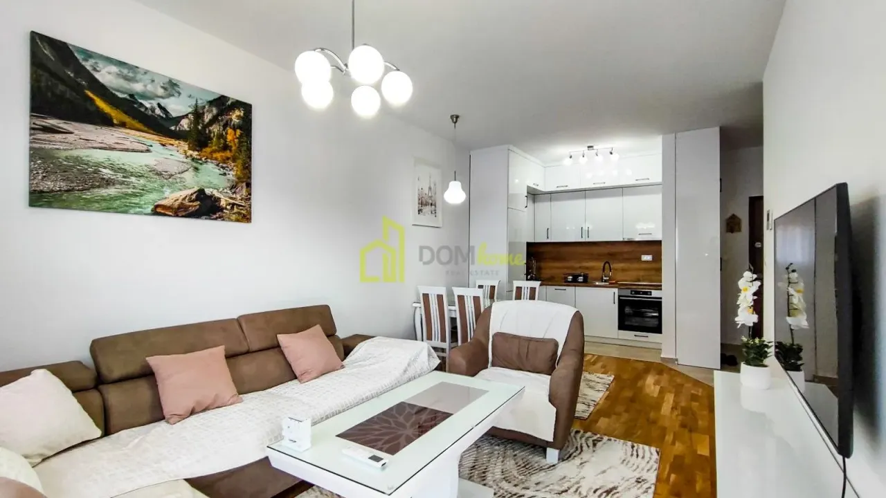 Izdavanje, jednosoban stan, 43m², Zabjelo, Podgorica