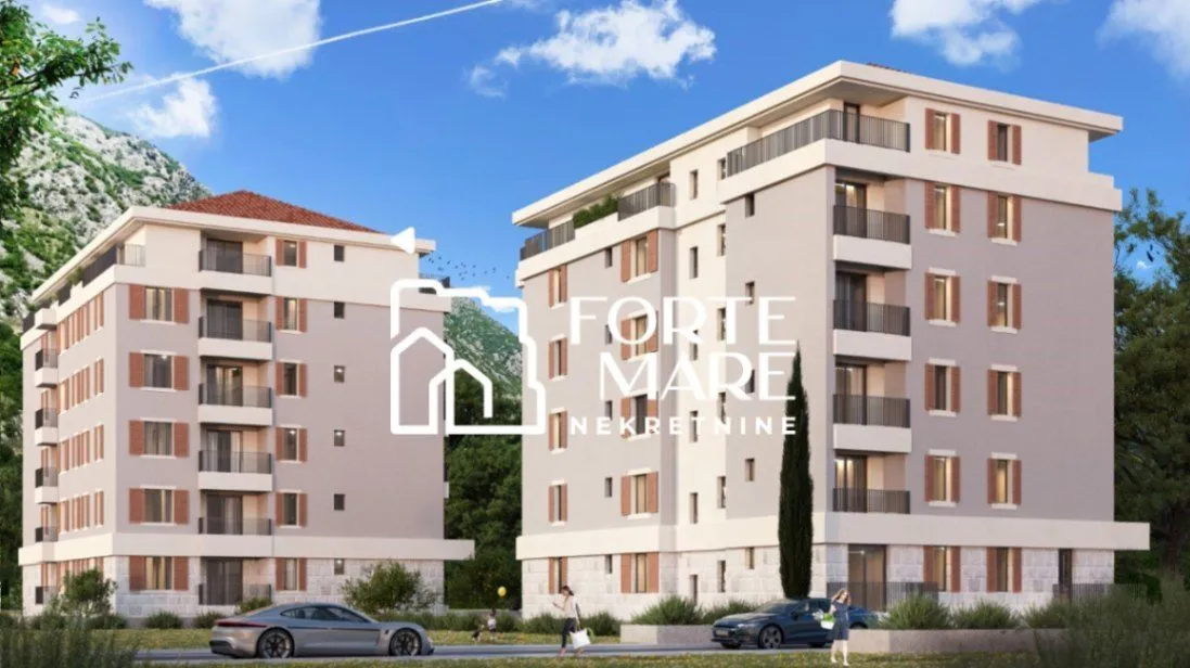 Prodaja, dvosoban stan, 56m², Bijela, Herceg Novi