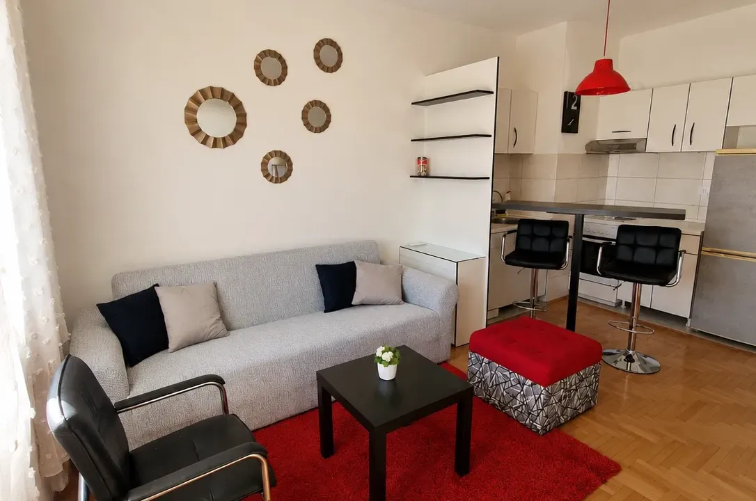 Rent, one bedroom apartment, 43m², Tuški Put, Podgorica