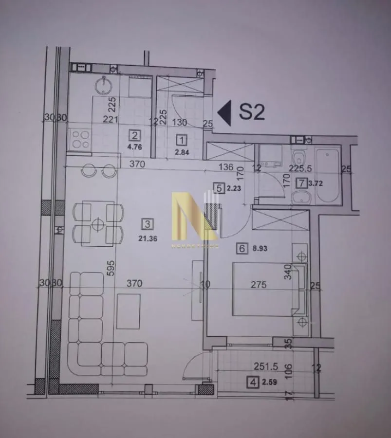 Prodaja, jednosoban stan, 47m², Telep, Novi Sad Sve Podlokacije