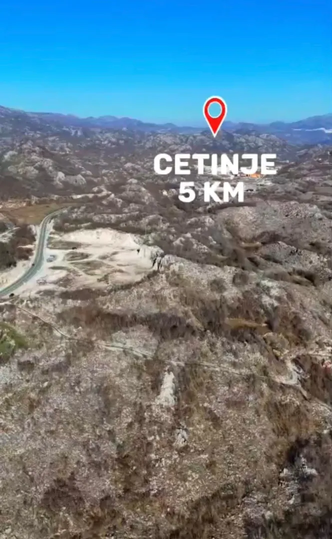 Prodaja, plac, 31519m², Očinići, Cetinje