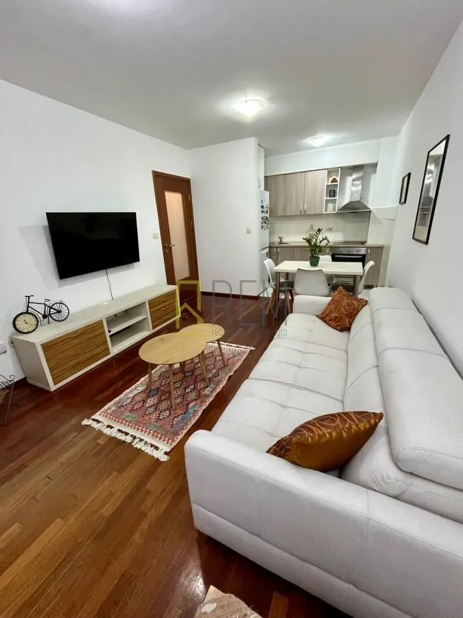 Izdavanje, jednosoban stan, 43m², Stari Aerodrom, Podgorica
