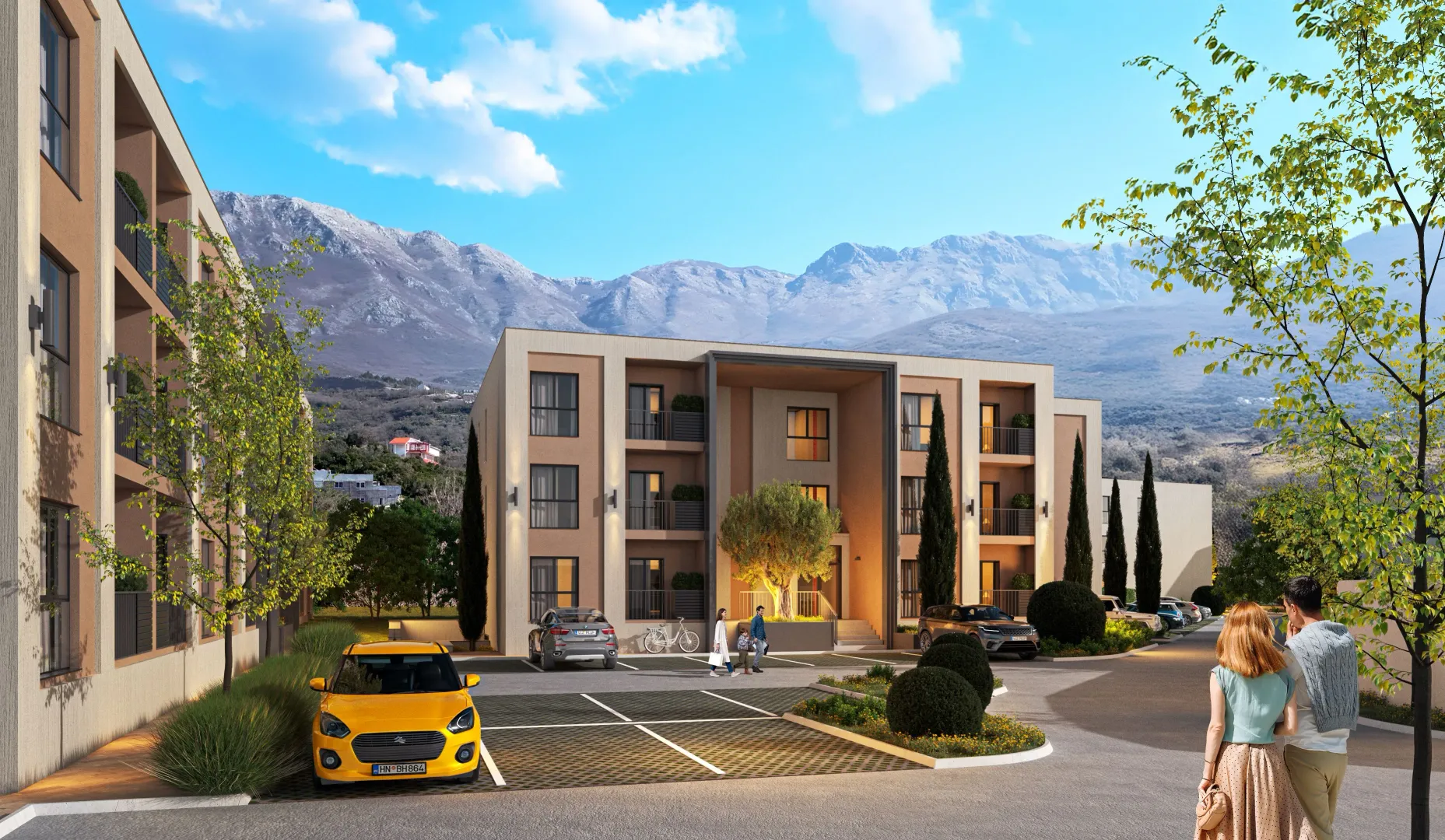 Prodaja, garsonjera, 34m², Radanovići, Kotor