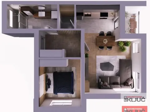 Prodaja, dvosoban stan, 48m², Telep, Novi Sad Sve Podlokacije - image 5