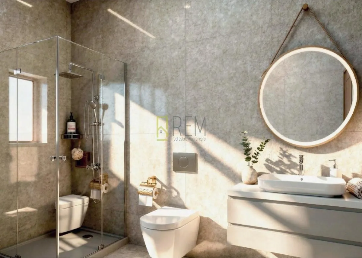 Prodaja, jednosoban stan, 49m², Risan, Kotor