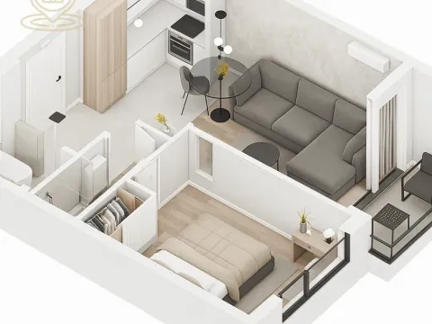 Prodaja, dvosoban stan, 47m², Erdoglija, Kragujevac - image 2