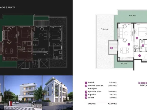 Prodaja, stan, 92m², Tivat, Crna Gora - image 2
