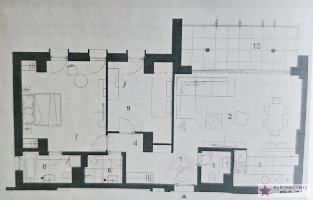 Prodaja, trosoban stan, 99m², Novi Beograd Sve Podlokacije, Beograd