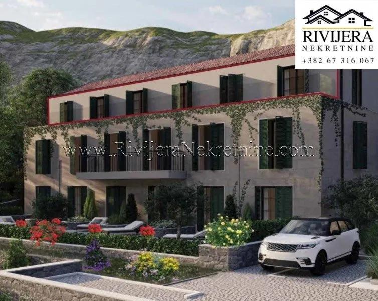 Prodaja, jednosoban stan, 41m², Prčanj, Kotor