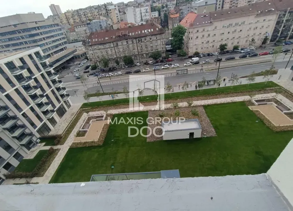 Izdavanje, dvosoban stan, 60m², Savski Venac, Beograd