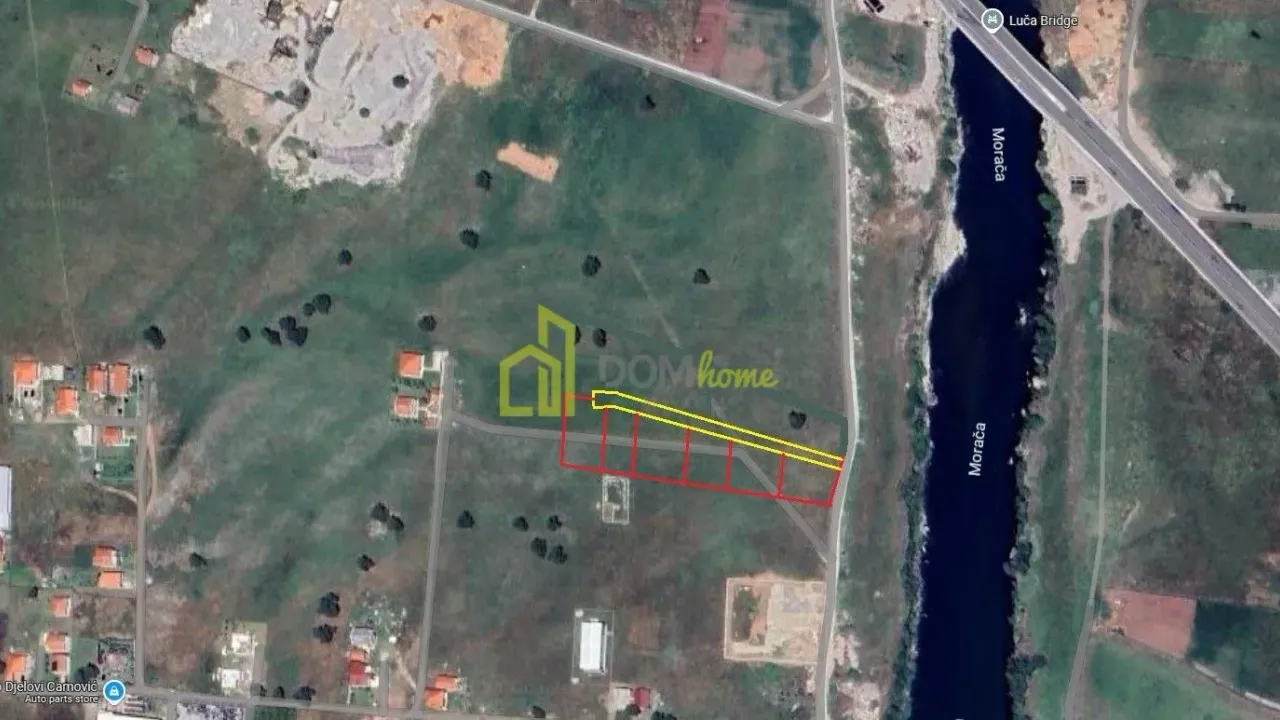 Prodaja, plac, 1180m², Donji Kokoti, Podgorica