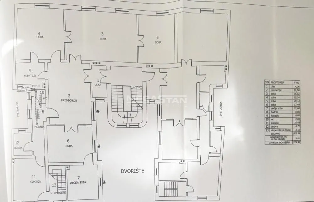 Sale, apartment, 239m², Stari Grad, Beograd