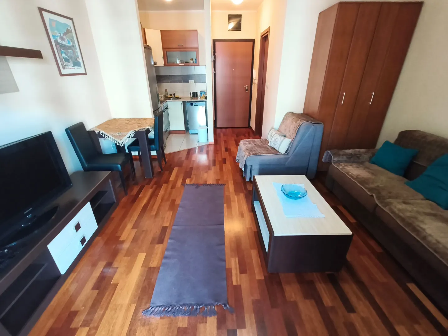 Rent, studio apartment, 35m², City Kvart, Podgorica
