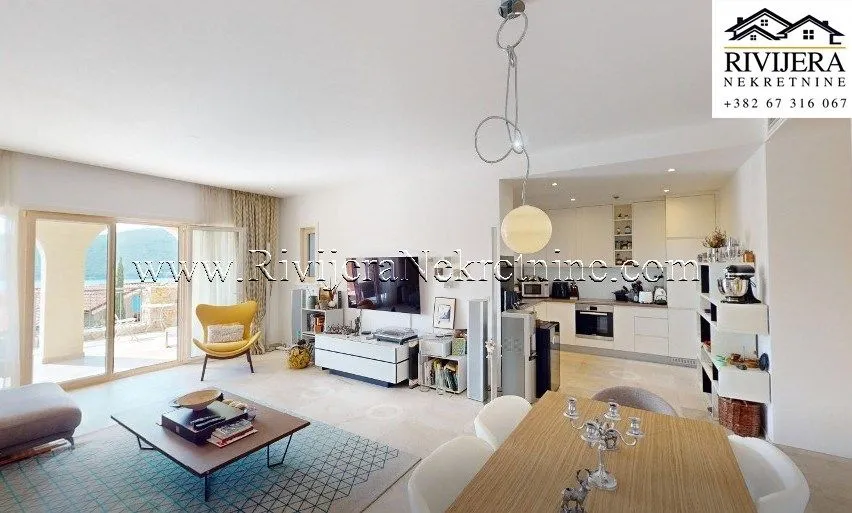 Sale, two bedroom apartment, 112m², Luštica Bay, Tivat