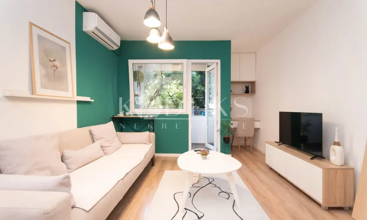 Izdavanje, jednosoban stan, 38m², Blok 5, Podgorica