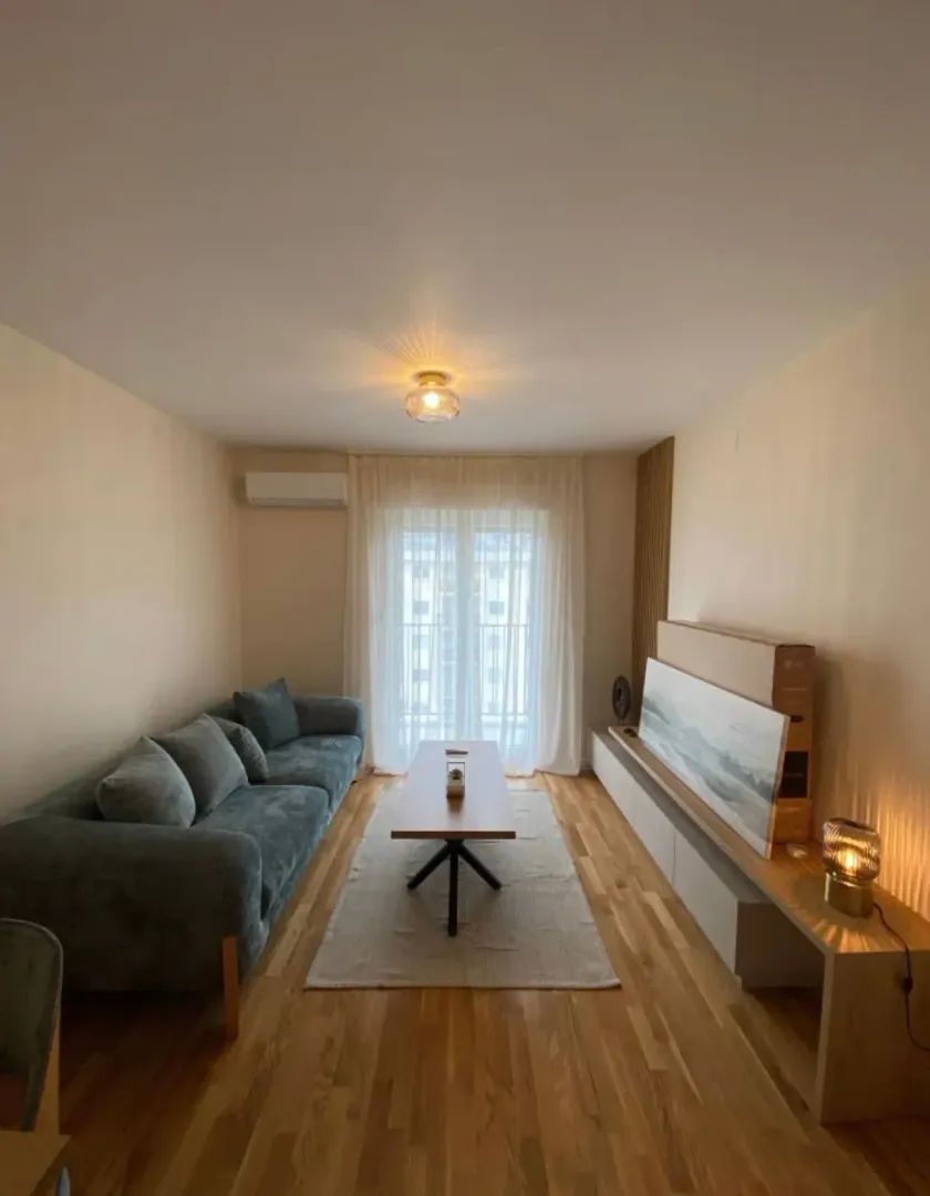Rent, one bedroom apartment, 40m², Pobrežje, Podgorica