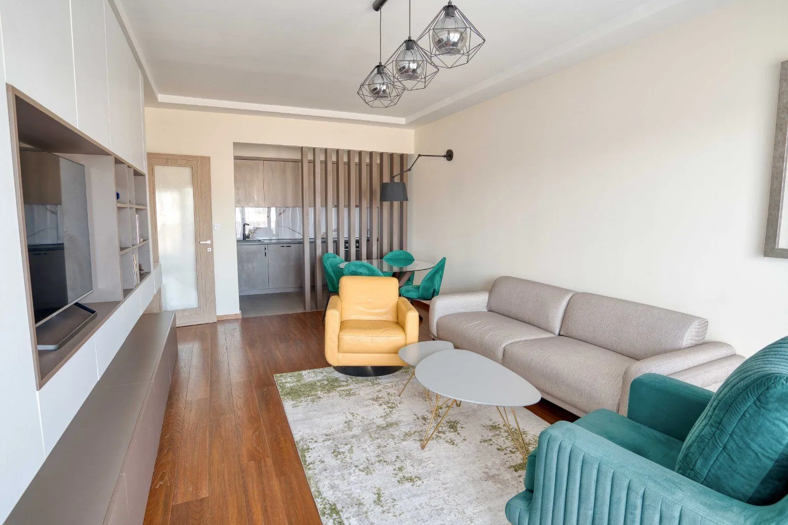 Rent, two bedroom apartment, 70m², Master Kvart, Podgorica
