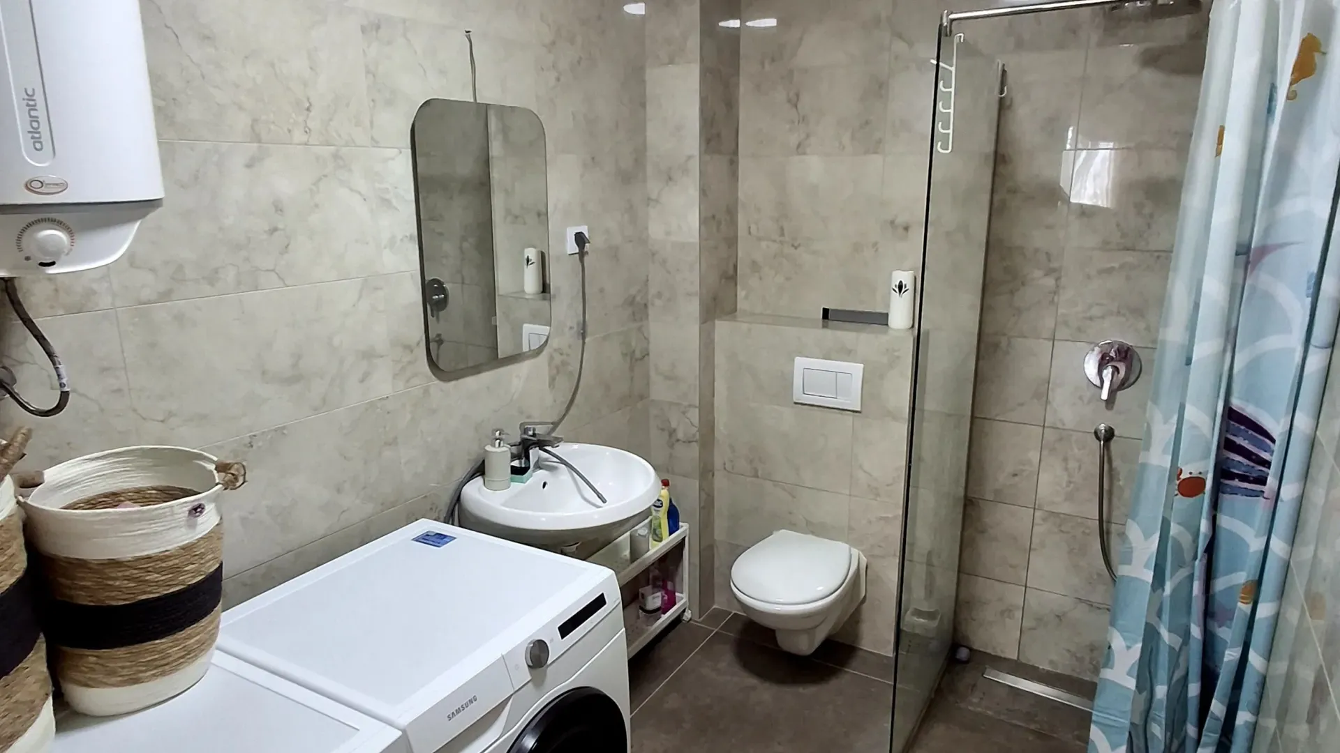 Rent, one bedroom apartment, 56m², Stari Aerodrom, Podgorica
