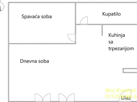 Prodaja, jednosoban stan, 37m², Novi Beograd Blok 62, Novi Beograd Sve Podlokacije - image 8