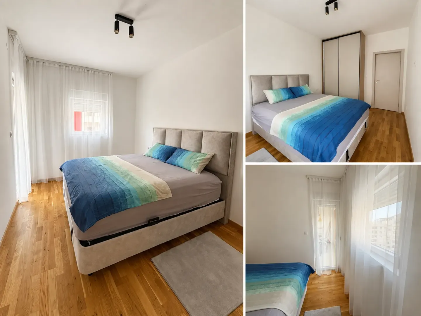 Rent, one bedroom apartment, 43m², Bečići, Budva