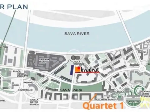 Prodaja, trosoban stan, 93m², Savski Venac, Beograd - image 20