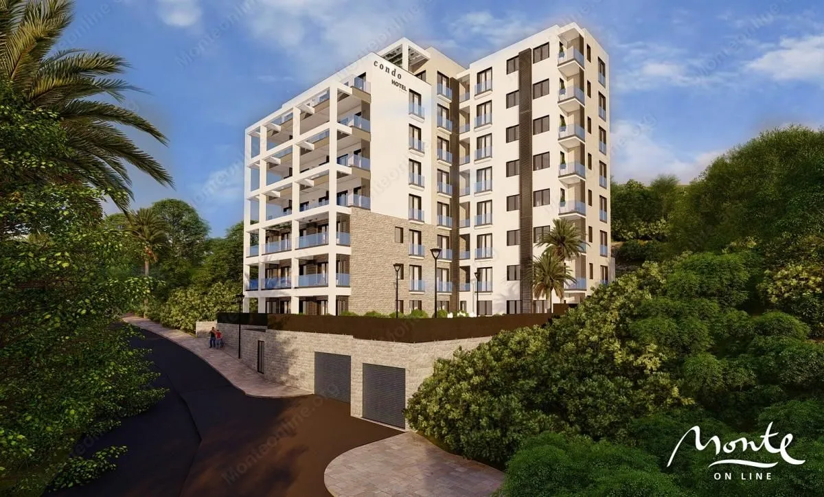 Sale, two bedroom apartment, 62m², Bečići, Budva