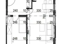 Prodaja, jednosoban stan, 46m², Radanovići, Kotor - image 3
