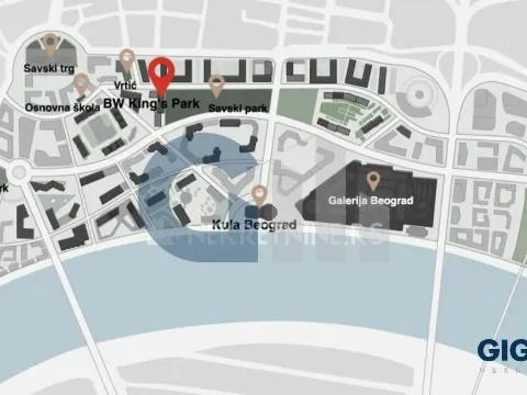 Prodaja, dvosoban stan, 54m², Savski Venac, Beograd - image 4