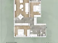 Prodaja, dvosoban stan, 77m², Radanovići, Kotor - image 3