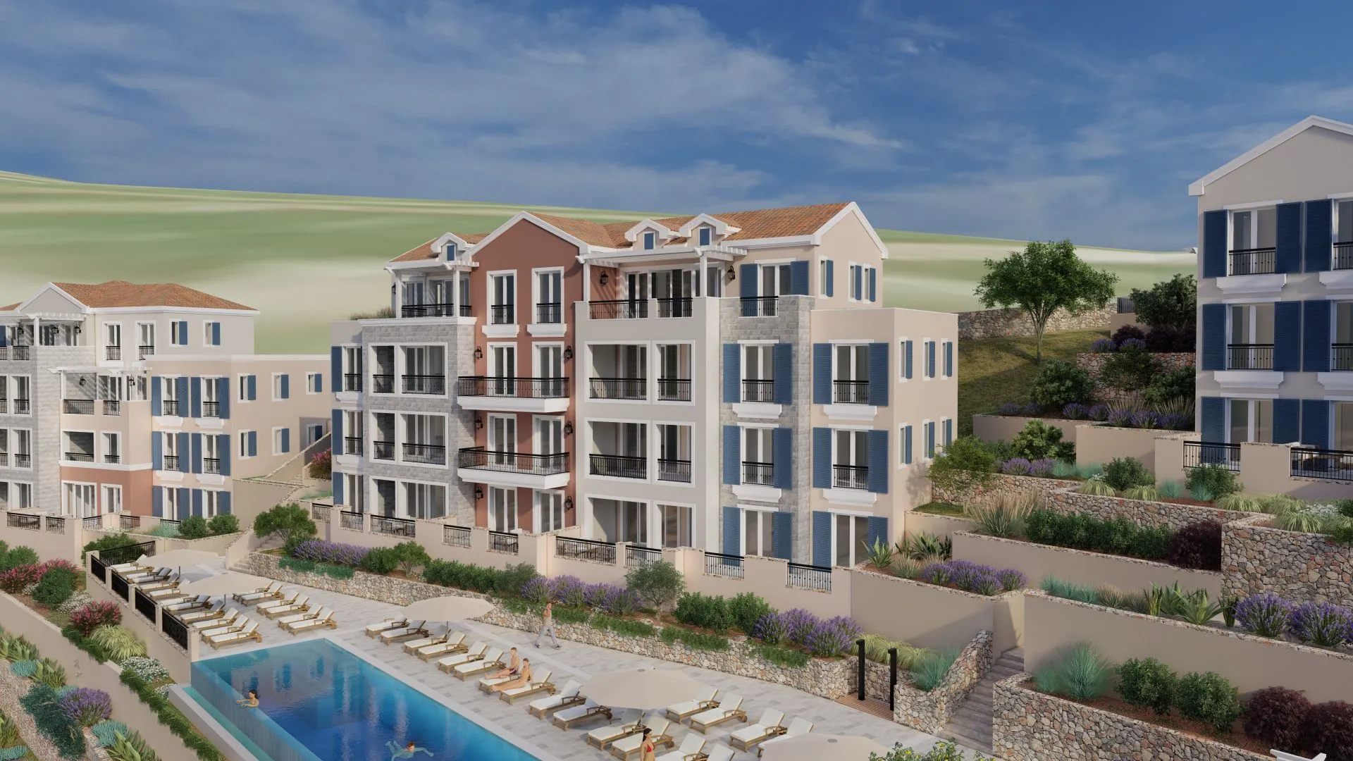 Sale, apartment, 66m², Tivat, Crna Gora