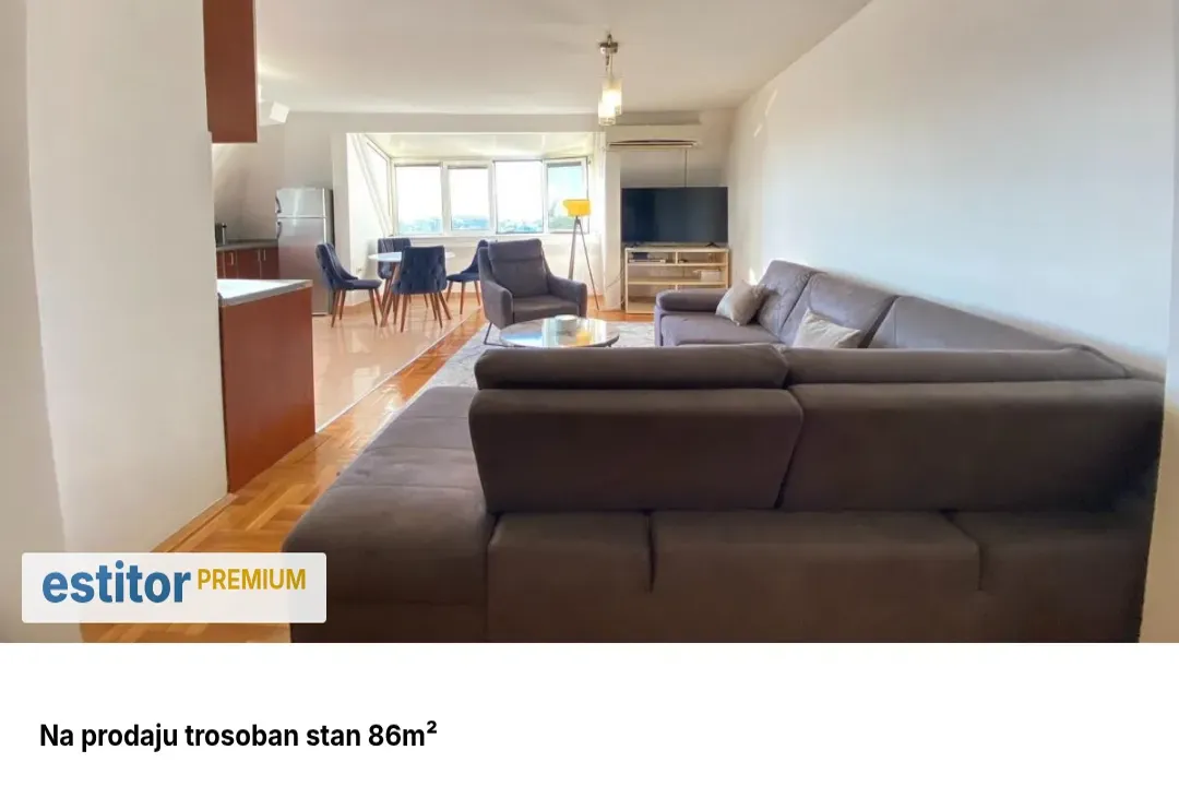 Prodaja, trosoban stan, 86m², Podgorica, Crna Gora