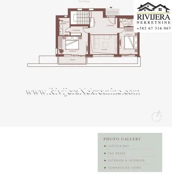 Prodaja, kuća, 186m², Tivat, Crna Gora
