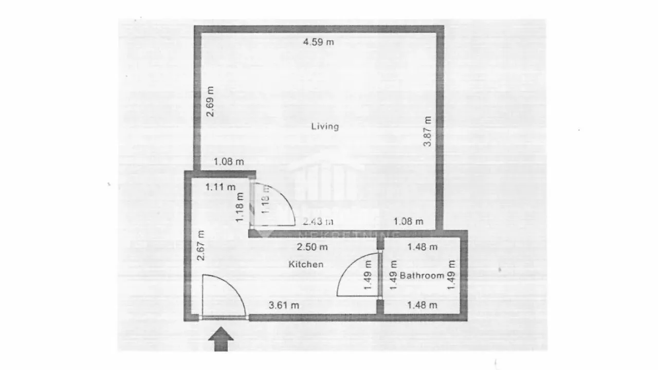 Prodaja, jednosoban stan, 25m², Zemun Sve Podlokacije, Beograd