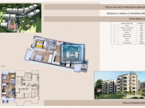 Prodaja, dvosoban stan, 78m², Centar, Vrnjačka Banja - image 4
