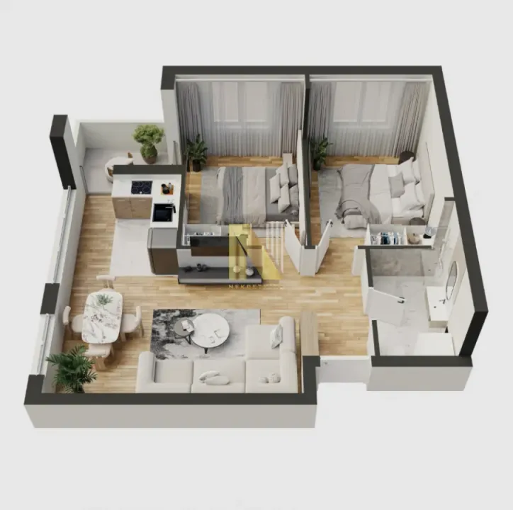 Prodaja, trosoban stan, 52m², Telep, Novi Sad Sve Podlokacije