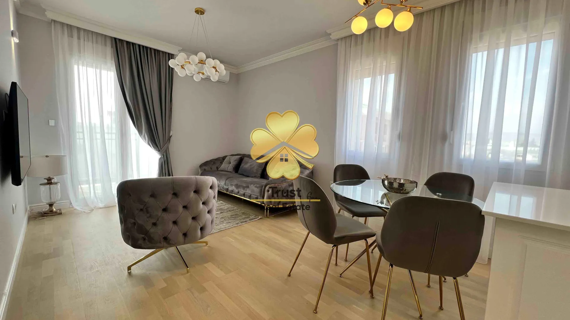 Rent, one bedroom apartment, 45m², Zabjelo, Podgorica