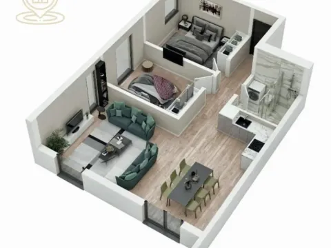 Prodaja, dvosoban stan, 50m², Lekino Brdo, Voždovac Sve Podlokacije - image 3