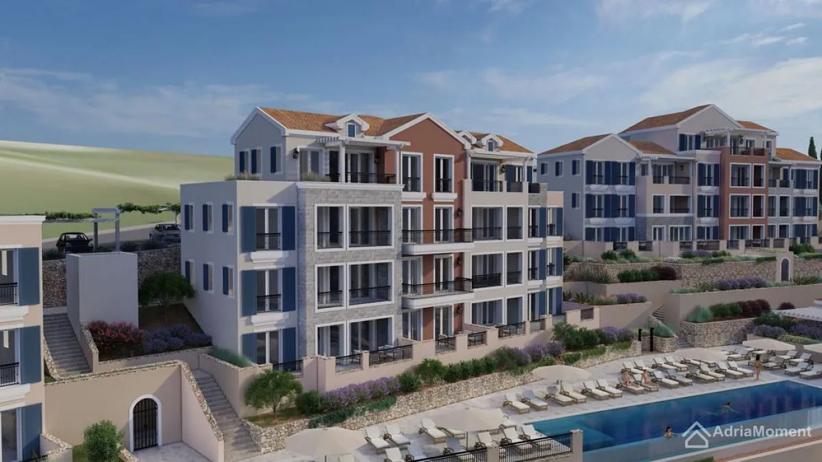 Sale, two bedroom apartment, 100m², Luštica Bay, Tivat