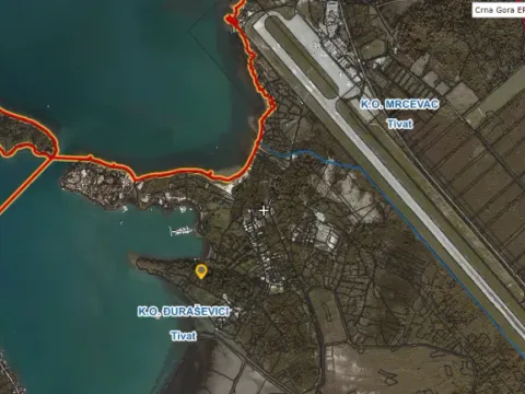 Prodaja, plac, 2400m², Tivat, Crna Gora