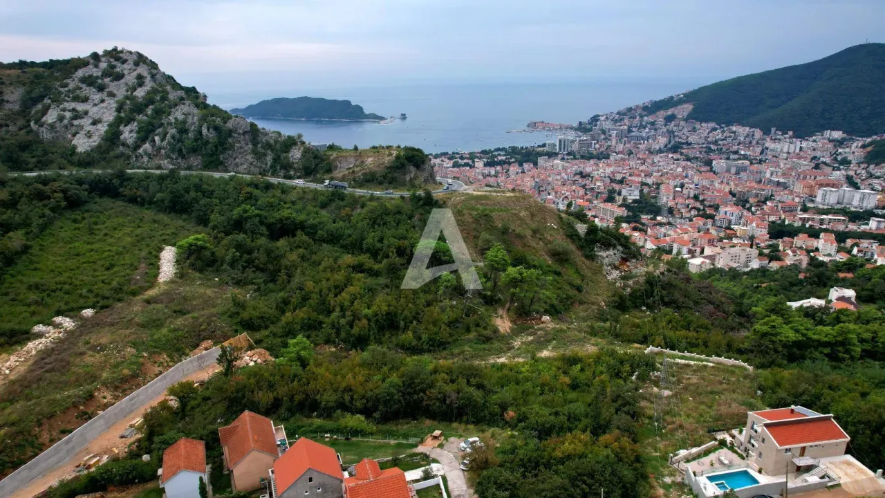 Sale, land lot, 1000m², Markovići, Budva