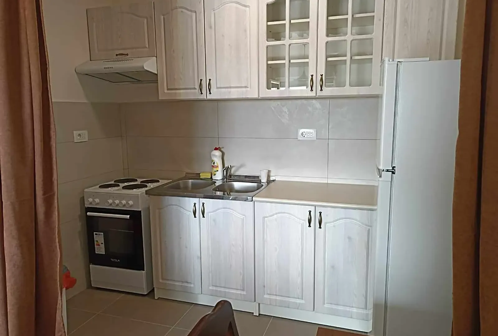 Rent, one bedroom apartment, 42m², Pobrežje, Podgorica