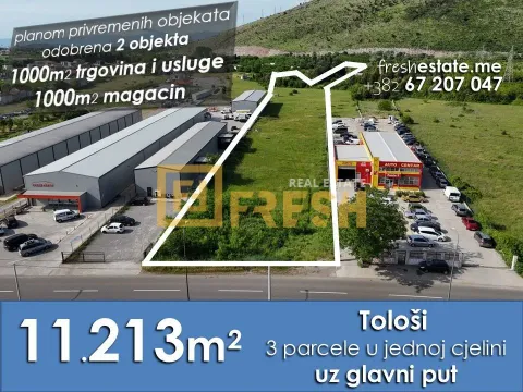 Prodaja, plac, 11213m², Tološi, Podgorica - image 1